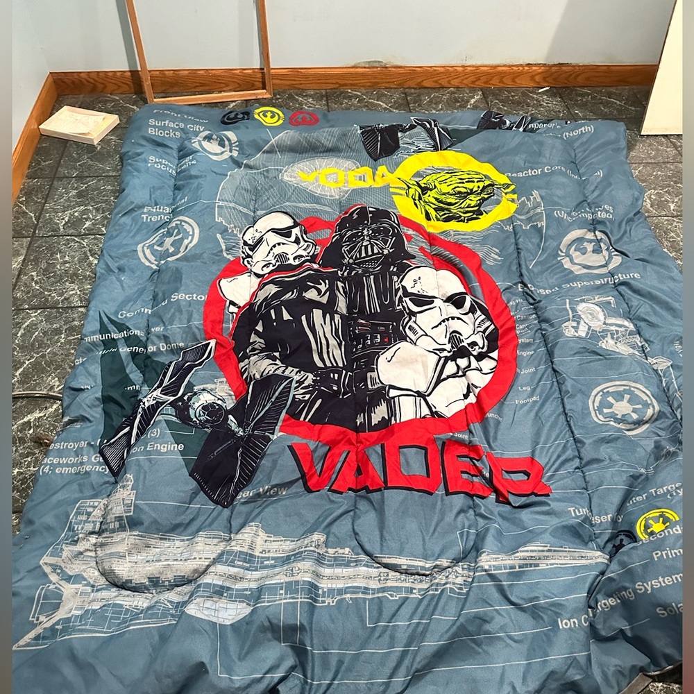 Star Wars Comforter Full Sz